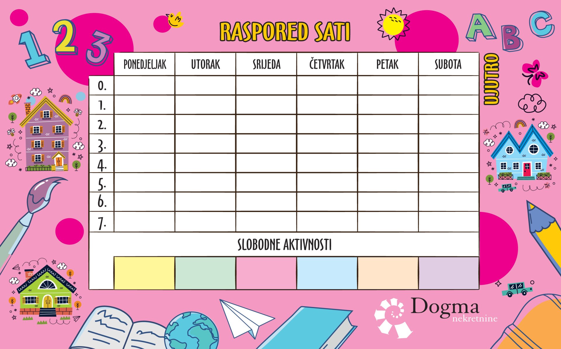 Izmjene rasporeda za četvrtak, 24.9.